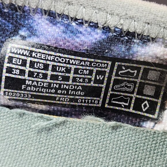 Keen Womens Sienna Mary Jane Canvas Flat Shoes - Picture 11 of 11